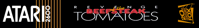 Revenge of the Beefsteak Tomatoes logo for Atari 2600
